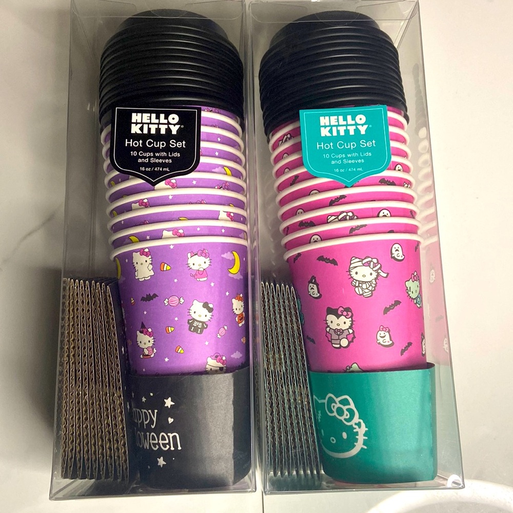 Hello Kitty, hot cup set